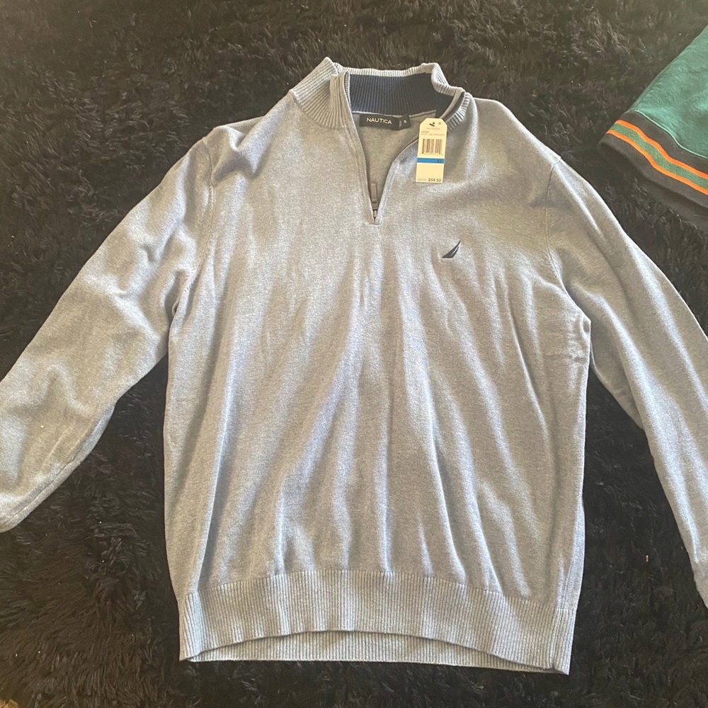 Nautica Quarter Zip pullover sweatshirt
